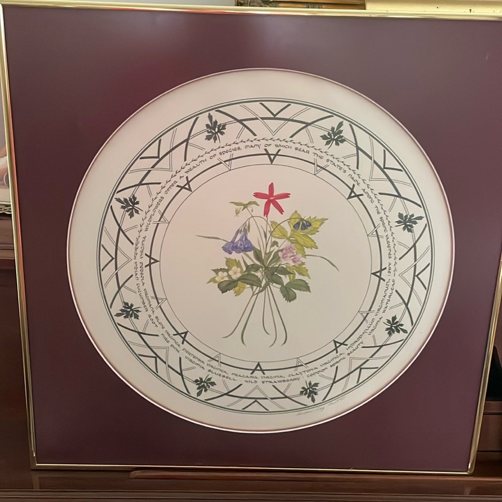Framed picture